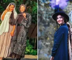 ژستای جذاب "مریم مومن" با شومیز و فِدورای مجلسیش؛ خانوم بازیگر مثل همیشه خوش پوووش!