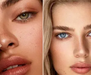 آرایش طبیعی و جذاب مناسب مدرسه و دانشگاه / کلی چیزی مالیدی ولی انگار نه انگار