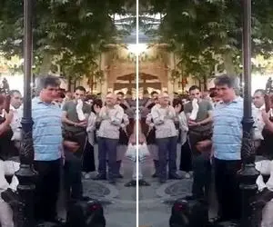 آواز بهشتی؛ مرد میانسال داشت رد میشد یهو آهنگ حامدی روخوند همه خشک شدن