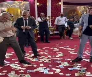 آواز محلی؛ پیرمرد میکس رقص آذری و رقص شکم رفت انقد توپه خواننده میگه کاش امشب صبح نشه