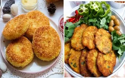 طرز تهیه کوکو سیب زمینی ایتالیایی / واسه شام امشب یه کوکوی ترد و خوشمزه بپزید