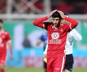 ستاره پرسپولیس به بازی نساجی هم نمی رسد!