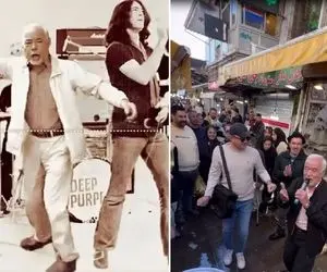 آواز ماندگار؛ وقتی صادق بوقی ورژن جدید آو آو آو رو با بشکن بشکنه وسط بازار خوند