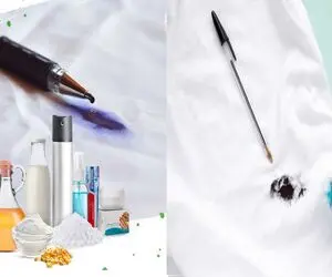 چطوری لکه خودکار رو از لباس پاک کنیم؟/ فوت و فن‌ های بدون دردسری باید بلد باشی