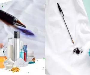 چطوری لکه خودکار رو از لباس پاک کنیم؟/ فوت و فن‌ های بدون دردسری باید بلد باشی