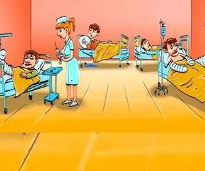 بازی فکری؛ بگو کدوم از بیمارهای اورژانس خون آشامه و با 18 چرخ از رو باهوشا رد شو