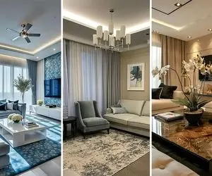 دیزاین پذیرایی 2025؛ با این طراحی ها و المان های لاکچری خانه ی درویشی هم قصر پادشاهه