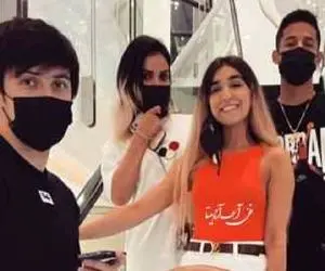 عشق و حال سردار آزمون و مهدی قایدی با نامزداشون تو دُبی! +فیلم