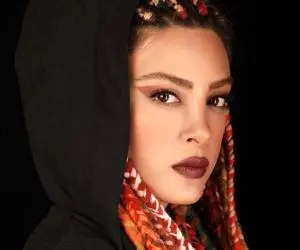 عکس حدیثه تهرانی با ظاهر و آرایش عجیبش در اینستاگرام!