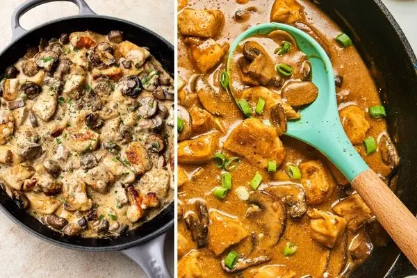 طرز تهیه چیکن استراگانف رژیمی واسه اونایی که به فکر هیکل جذابشونن؛ بدون خامه اما خوشمزه