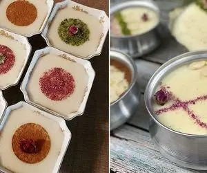 تزئین آسون و شیک شیر برنج؛ سه سوووته سفره افطارتو خوشگل و خاص بچین