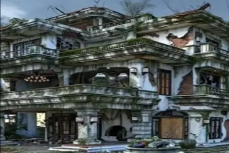 معماری خلاقانه؛ دیو قصر لجن گرفته اشو بازسازی کرد برای دلبرش دلبری کنه