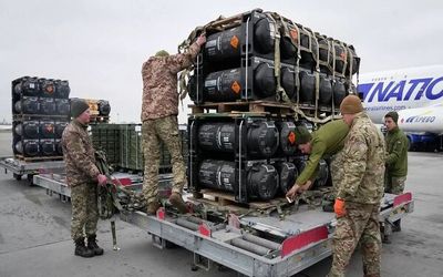 ارسال موشک‌های هدایت شونده آمریکا به اوکراین