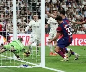 (عکس) مکالمه جنجالی‌ترین صحنه بازی رئال - بارسلونا منتشر شد!