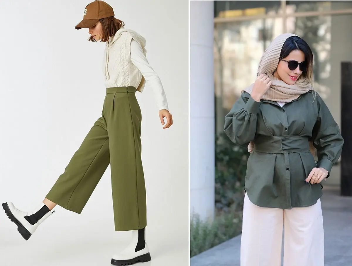 چه مانتویی را با چه شلواری بپوشیم؟