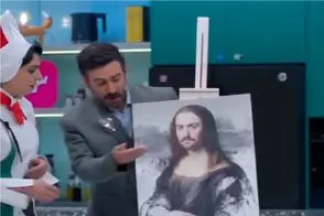 سکانس خندان؛ الیکا عبدالرزاقی کادو نیما لیزا آورده؛ نیما میگه از سر به پایینو نیستم