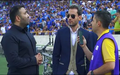 آواز شاد؛ مهدی احمدوند جشن قهرمانی استقلال کنسرت گذاشت 100000 نفری هیچکی رو پاش نیس