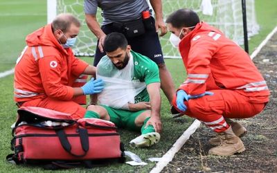 کاپیتان تیم ملی فوتبال لبنان بازی با ایران را از دست داد