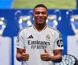 (عکس) کیلیان امباپه هم قلیونی شد!