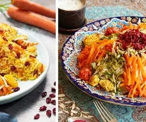 طرز تهیه هویج پلو با بهترین روش / اینجوری درست کنی میشه بهترین غذایی که تا حالا خوردی