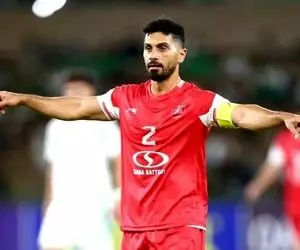کاپیتان پرسپولیس 2 هفته خانه نشین شد