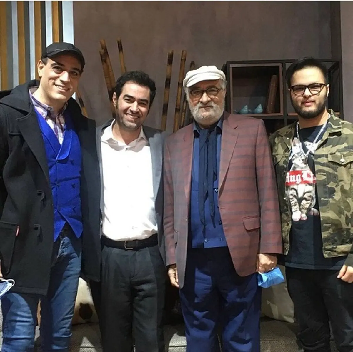 پسران شهاب حسینی و داریوش ارجمند