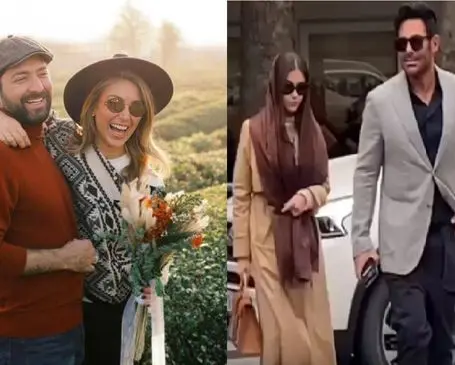 دنیای بازیگران؛ قشم گردی بهرام رادان و زنش که خار شد تو  چشم زن گلزار