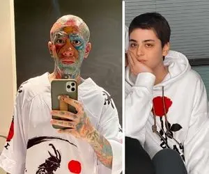 خالکوبی جنجالی ریحانه پارسا و امیر تتلو ؛ ماجرا چیست؟