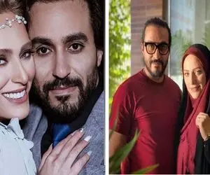 سالگردبازی نگین معتضدی و شوهر کارگردانش چه اروپاییه؛ این زن و شوهر گیساشون با هم ستینگه