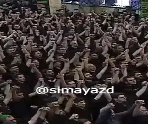 آواز ابرقدرت؛ هیئت یزد 1000نفر جوری باغیرت خوندن دوباره میسازمت وطن عشق میکنی ایرانی