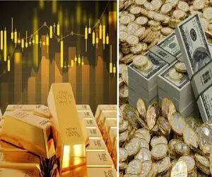 نرخ ارز دلار، طلا و یورو امروز چهارشنبه 18 شهریور 1405 / طلا ریخت، دلار بالا رفت