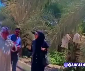 (ویدیو) وقتی ریش سفید روستا دروغ خانم خبرنگار رو لو میده