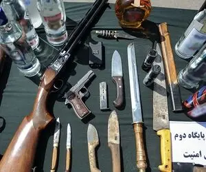 کشف سلاح جنگی در شمال تهران