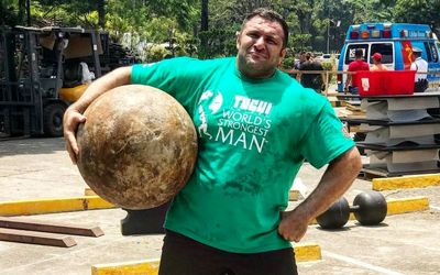 غول ایرانی به دنبال وزنه 500 کیلو گرمی!