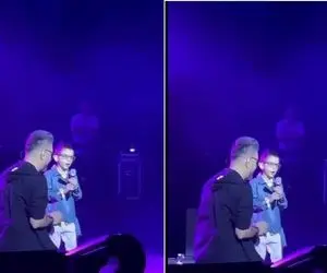 آواز ماندگار؛ بچه میکرفونو میگیره و گذشته آب از سرمو میخونه گرشا رضایی هاج و واج موند