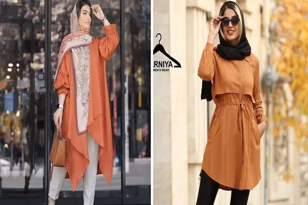 مانتوی آجری