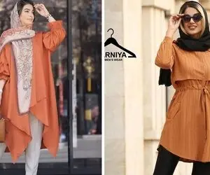 به مانتوی آجری شال یا روسری چه رنگی میاد؟