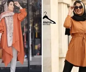 به مانتوی آجری شال یا روسری چه رنگی میاد؟