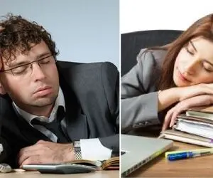 چیکار کنیم سرکار خوابمون بپره ؟ اگه هی رو میز کارت غش میری از خواب اینجوری اوکی شو