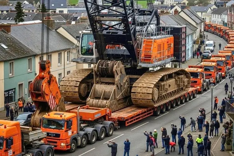 جا به جایی های جانکاه؛ تریلی های غول پیکری که برای حمل بارهای بزرگ با جاده می جنگند