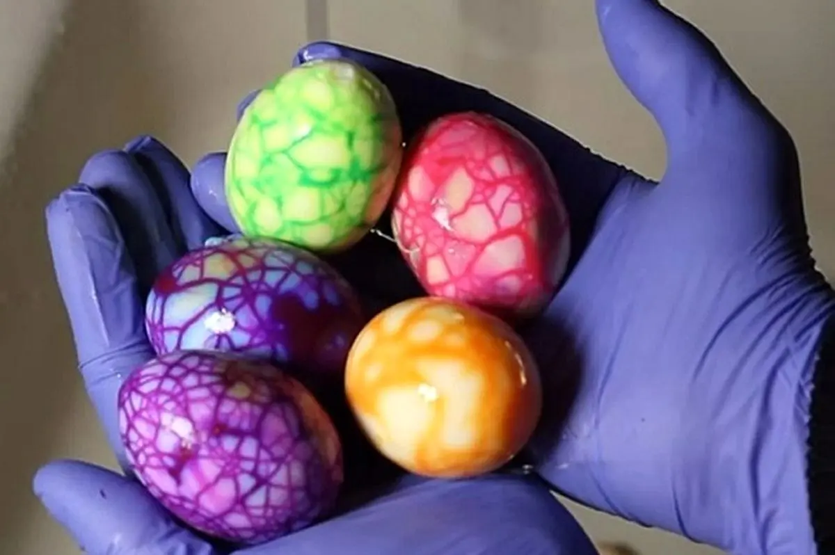 رنگ آمیزی تخم مرغ هفت سین