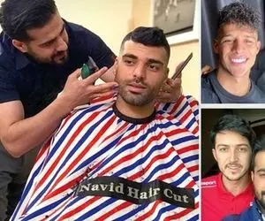 ناگفته های خواندنی آرایشگر اختصاصی فوتبالیست ها