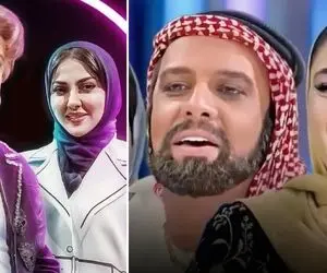 وقتی چیدمانه واسه جلب نظر از لیلا اوتادی میپره رو مریم مومن؛ هَوو ها همو کشتن هی هی