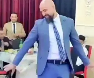 آواز شاد؛ حرکت موزون اگور پگور و ادایی آقا داماد وسط تالار عروسی برای مهمونا 