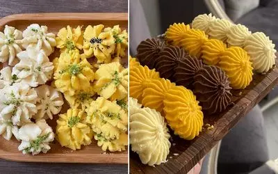 طرز تهیه شیرینی بهشتی با بهترین دستور / خیلی راحت یه شیرینی خوشمزه و لطیف بپز