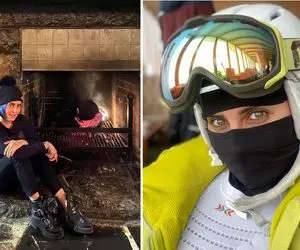 (عکس) خوشگذرانی لاکچری الناز شاکردوست با پوشش منشوری!