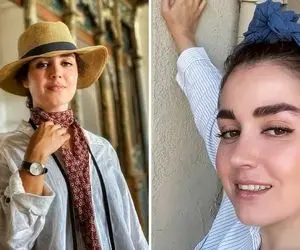 تریپ برداشتن عجیب و غریب "افسانه پاکرو" اونور آب؛ خانوم عاشق فیس ژیگولِ خودشه!