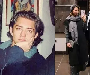 قبل و بعد بهرام رادان بیست ساله / همسر مدلش یجوریه که باعث ریزش هوادارای بهرام شد