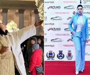 "نازنین کریمی" عین خونه های قدیمی تیپ زده ولی خفن و پروتزی؛ از خدایان خوشرنگا هستن!