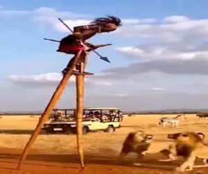 معماری طبیعت؛ مرد با عزرائیل قرارداد مردن رو فسخ کرده طرح رفاقت ریخته